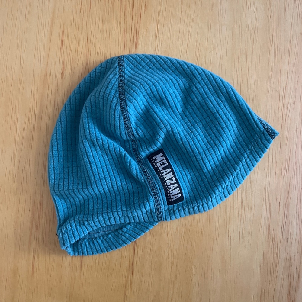 Melanzana Micro Grid Beanie NWOT